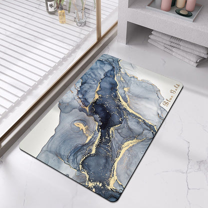 Soft Diatom Mud Absorbent Floor Mat Quick-Drying Anti-Slip
