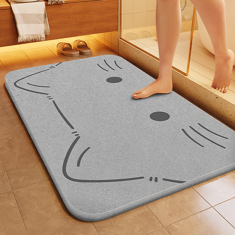 Soft Diatom Mud Bathroom Absorbent Floor Mat