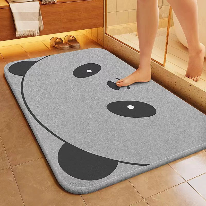Soft Diatom Mud Bathroom Absorbent Floor Mat