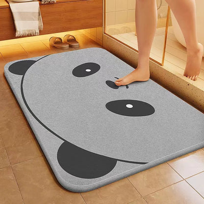 Soft Diatom Mud Bathroom Absorbent Floor Mat