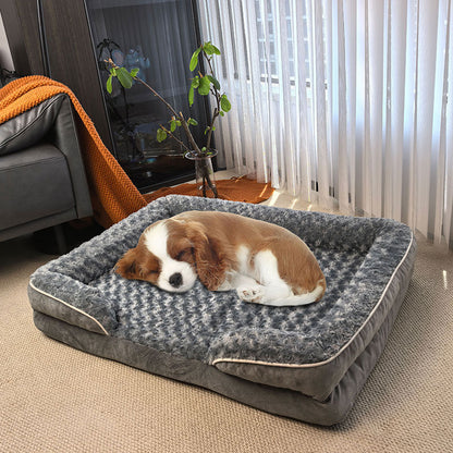 Soft dog cage pad
