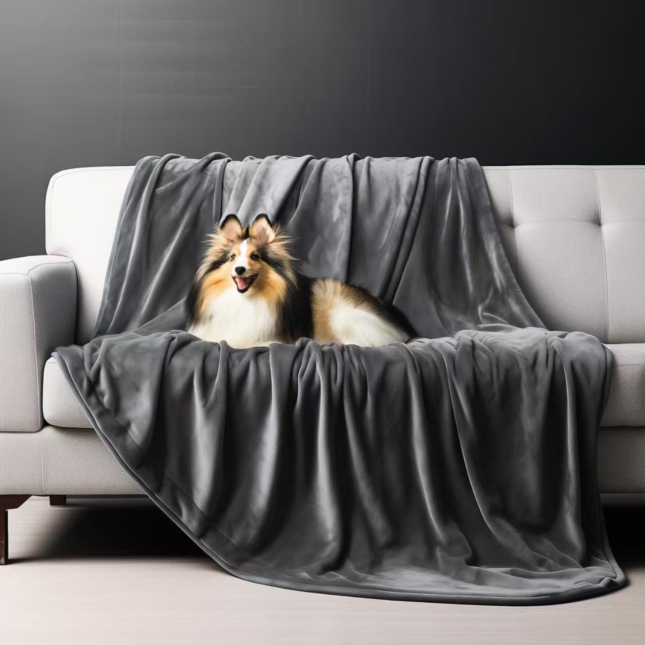 Soft Double-Sided Flannel Waterproof Blanket