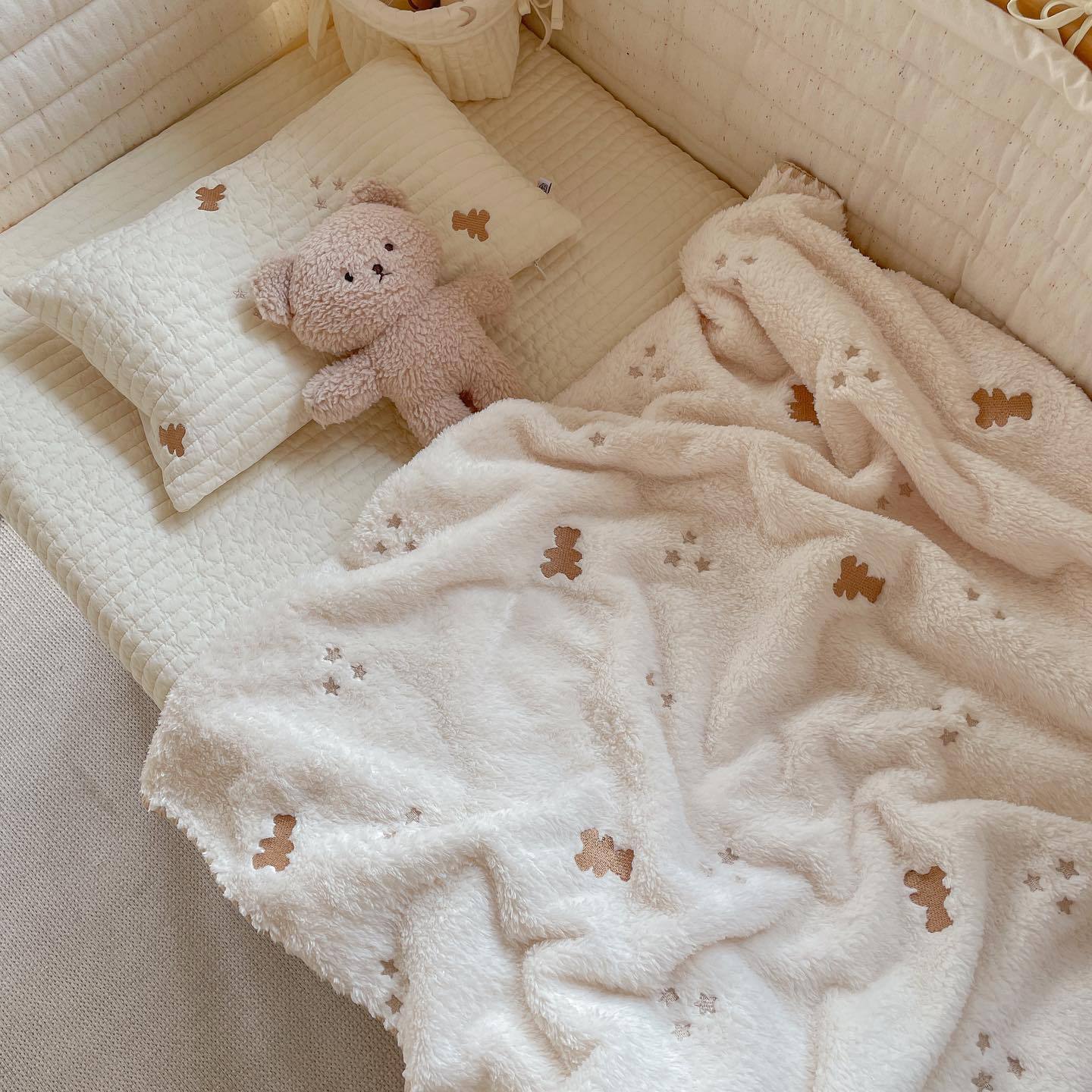 Soft Flannel Baby Blanket for Infants