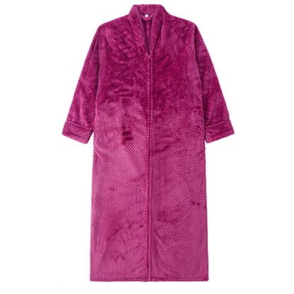 Soft Flannel Bathrobe for Men and Women