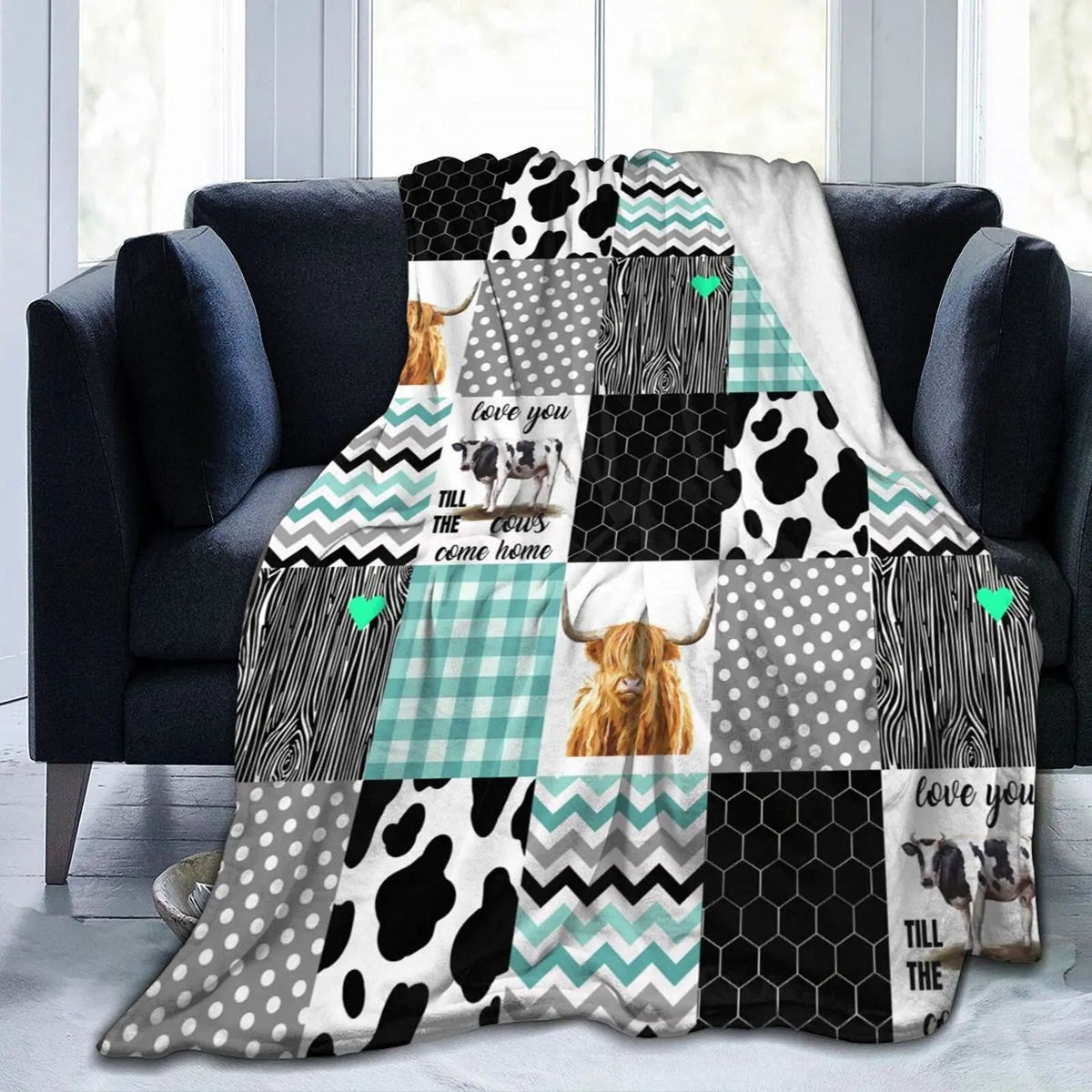 Soft Flannel Blanket with Digital Print
