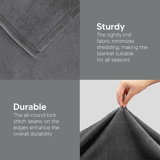 Soft Flannel Microfiber Blanket