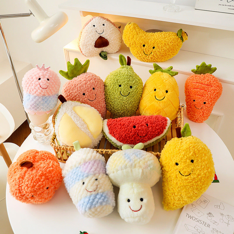 Soft Fruit Plush Doll for Kids