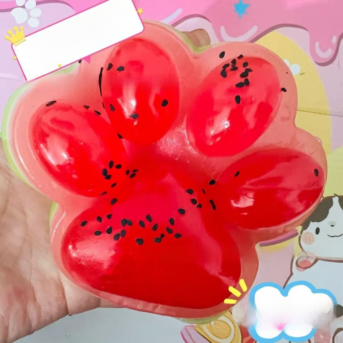 Soft Gel Cat Paw Stress Relief Toy