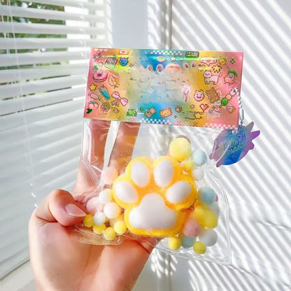 Soft Gel Cat Paw Stress Relief Toy