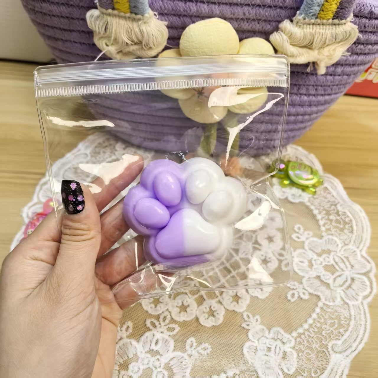 Soft Gel Cat Paw Stress Relief Toy