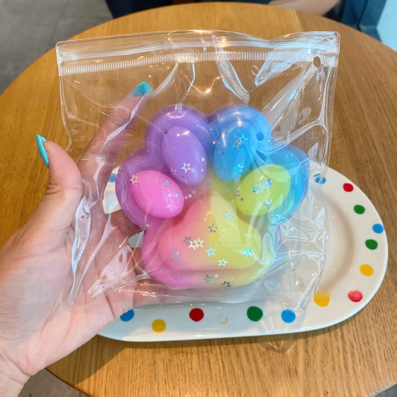Soft Gel Cat Paw Stress Relief Toy