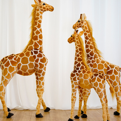 Soft Giraffe Plush Doll Animal Toy