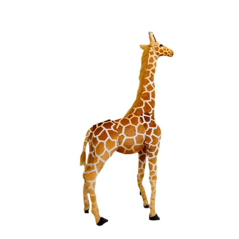 Soft Giraffe Plush Doll Animal Toy