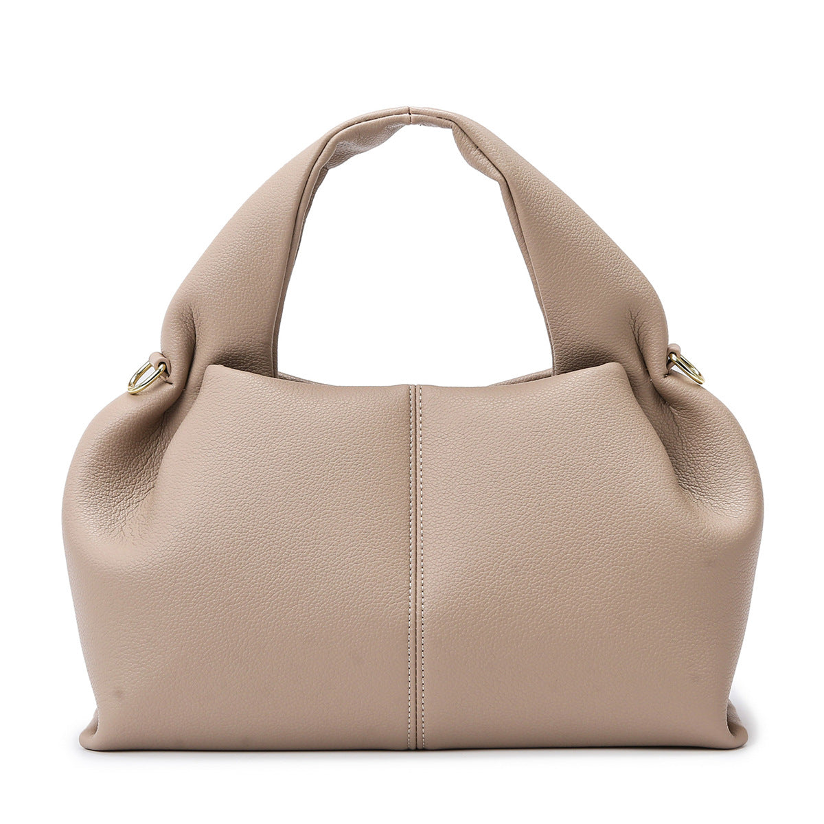 Soft Leather Cloud Shoulder Bag