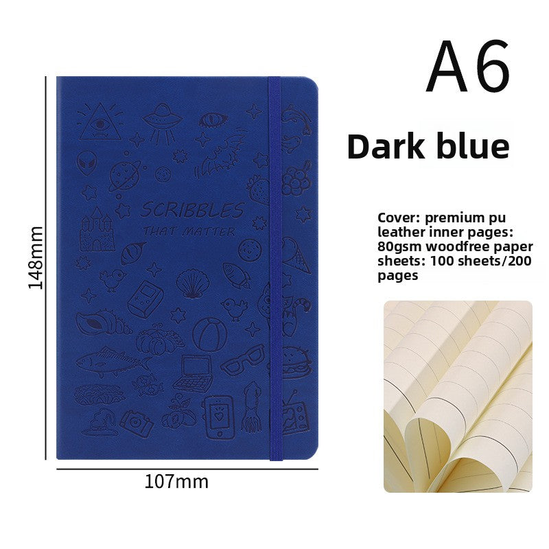 Soft Leather Notebook Cute Cartoon