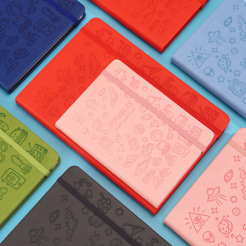 Soft Leather Notebook Cute Cartoon