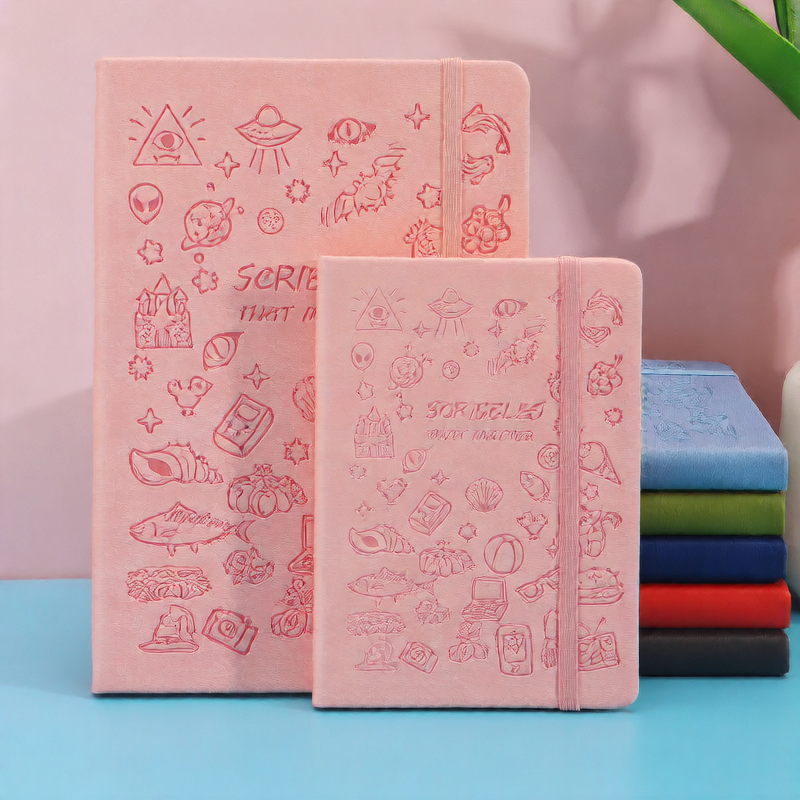 Soft Leather Notebook Cute Cartoon