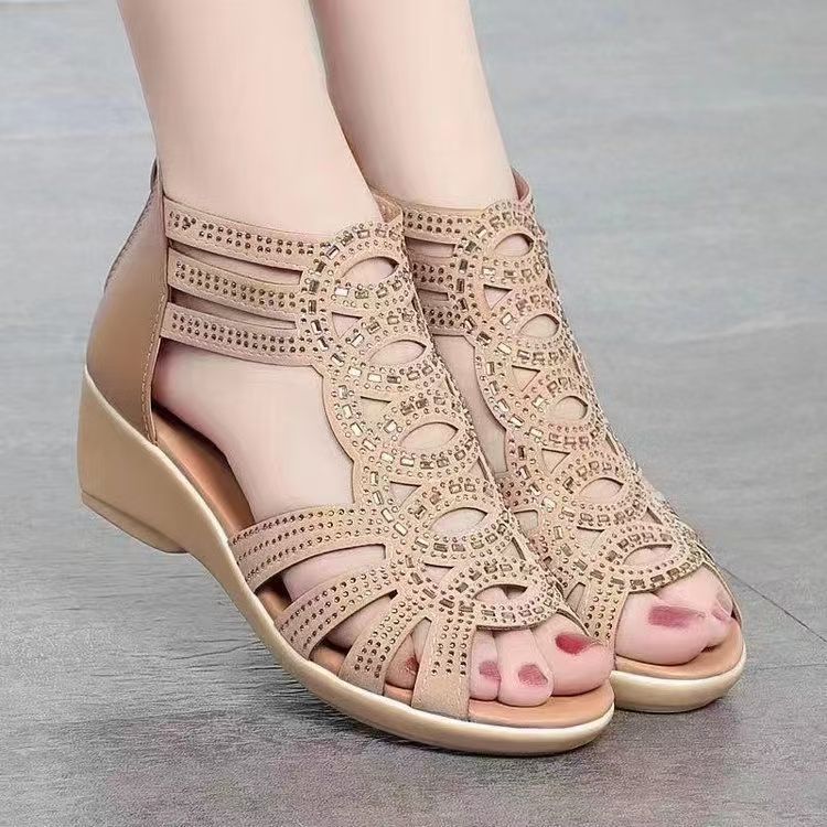Soft Leather Roman Sandals