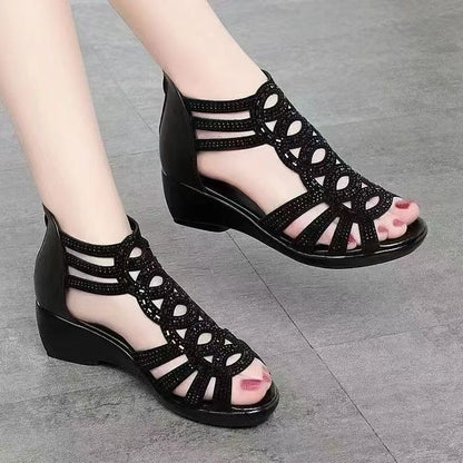 Soft Leather Roman Sandals