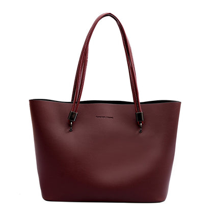 Soft Leather Texture Womens Tote Bag