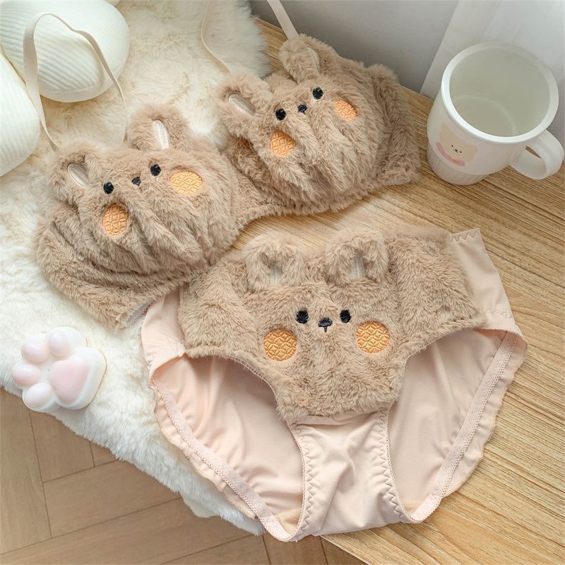 Soft Lolita Push-Up Bra Set