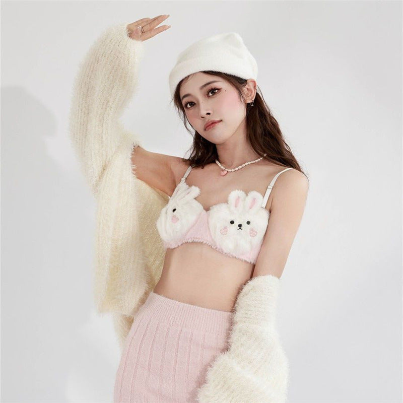 Soft Lolita Push-Up Bra Set
