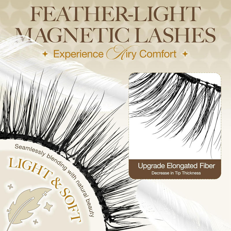 Soft Magnetic Eyelashes