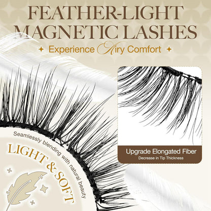 Soft Magnetic Eyelashes