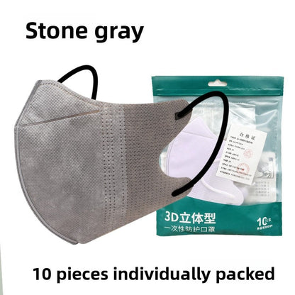 Soft Morandi Disposable 3D Protective Face Mask