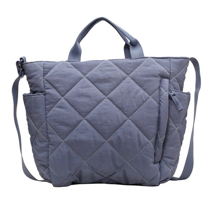 Soft Nylon Large Capacity Tote Bag for Daily Use and School