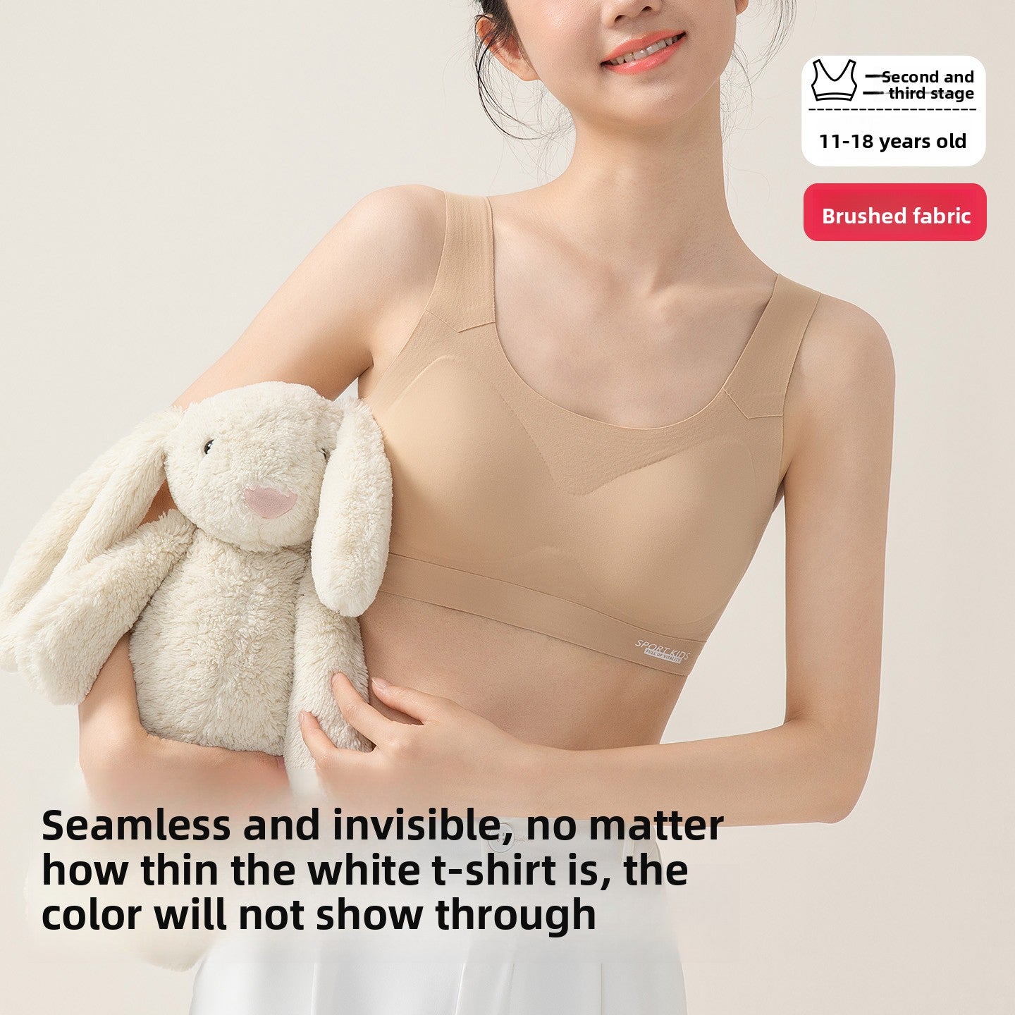 Soft Nylon Vest Bra