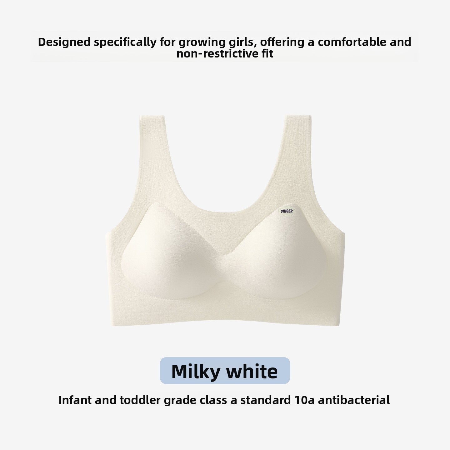 Soft Nylon Vest Bra
