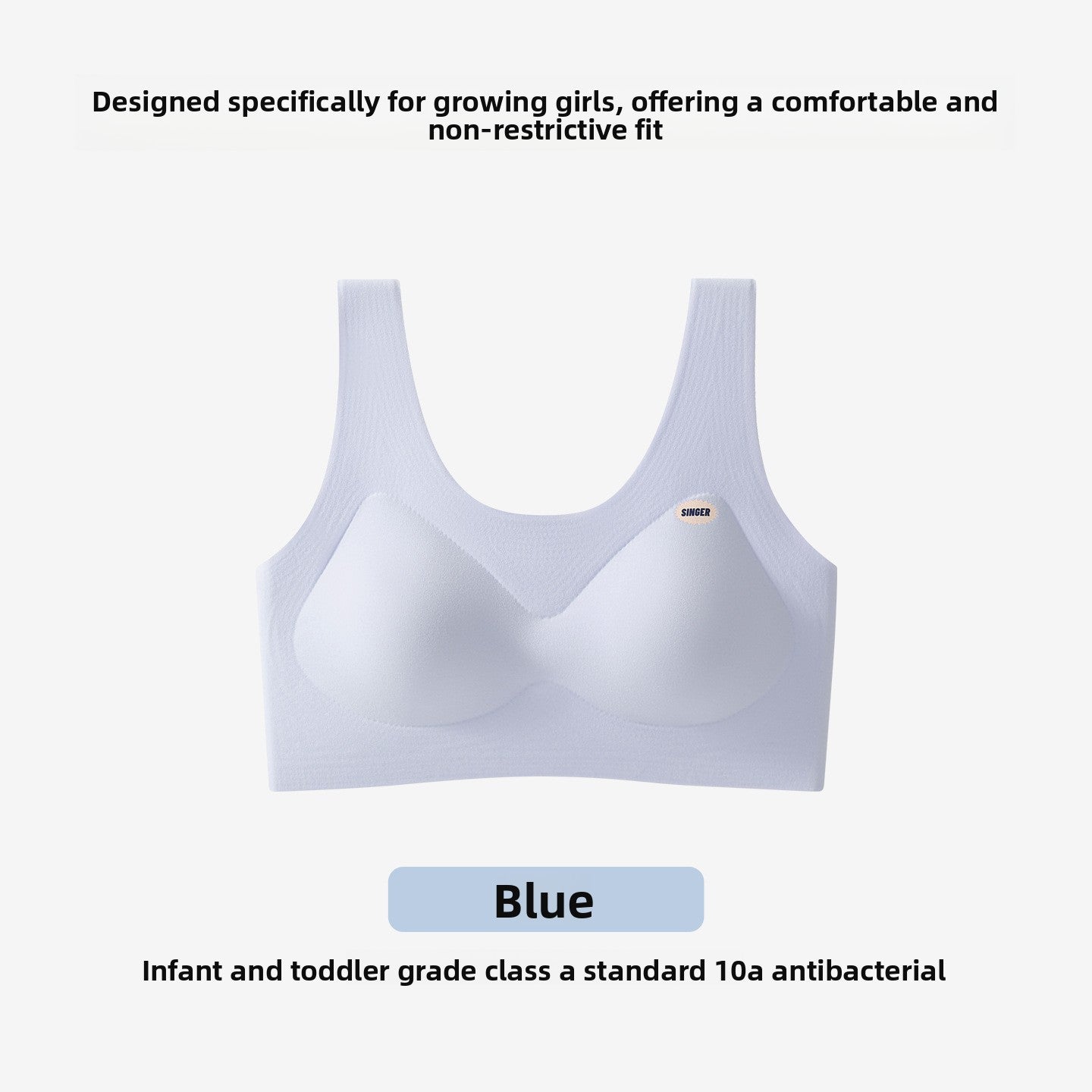 Soft Nylon Vest Bra