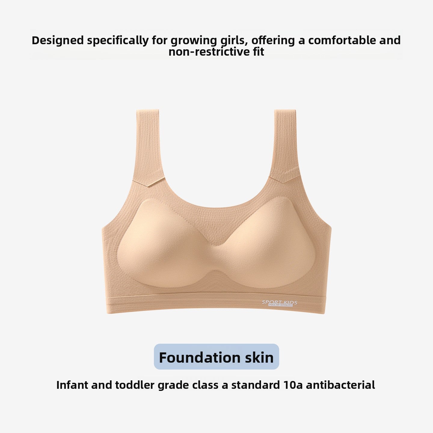Soft Nylon Vest Bra