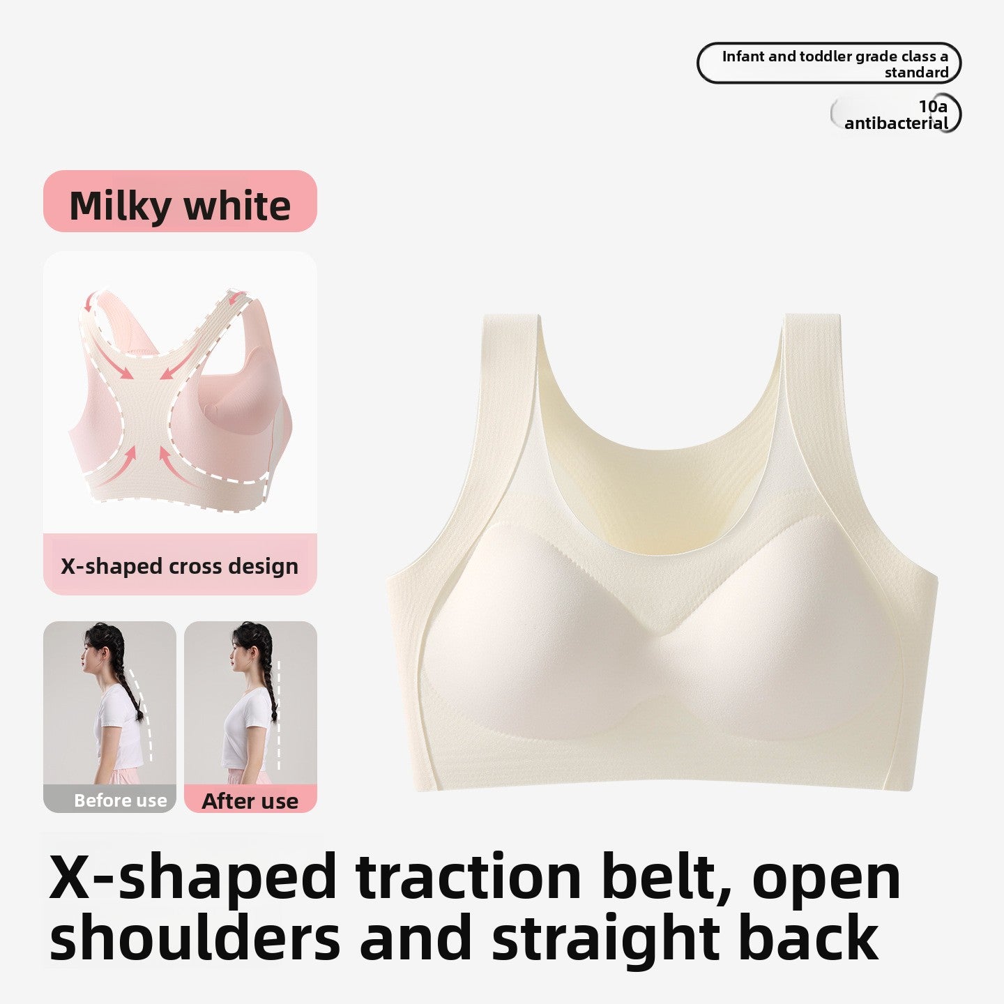 Soft Nylon Vest Bra