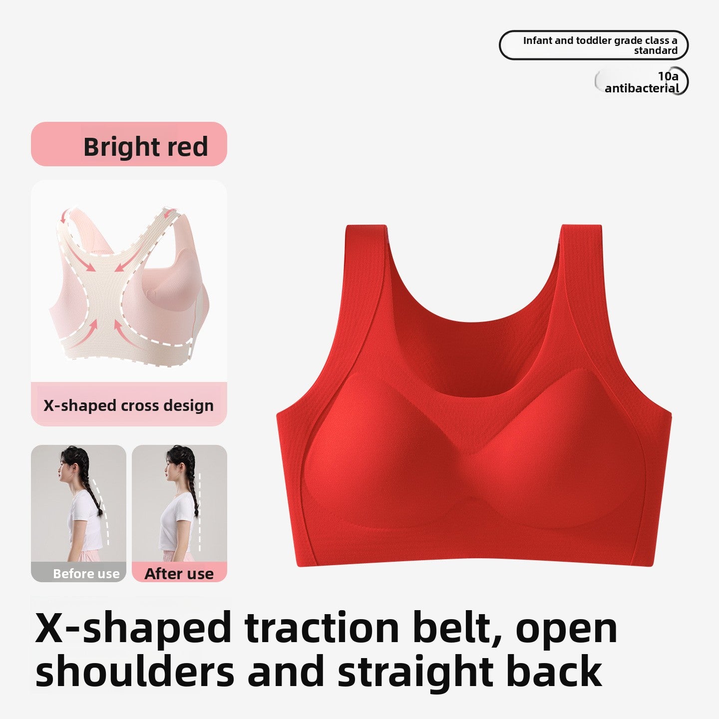 Soft Nylon Vest Bra