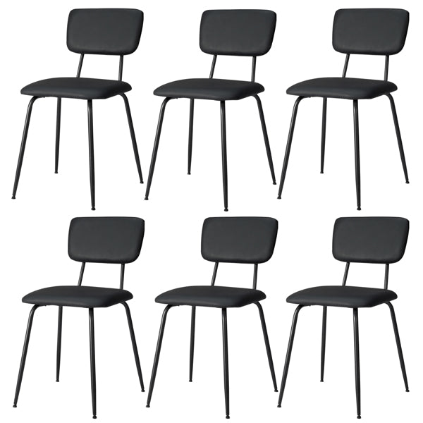Soft-padded dining chairs