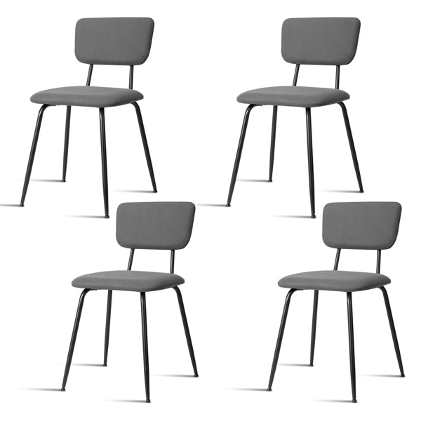 Soft-padded dining chairs