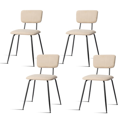 Soft-padded dining chairs