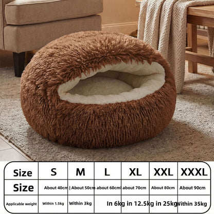 Soft Plush Bear Paw Pet House for Dogs and Cats