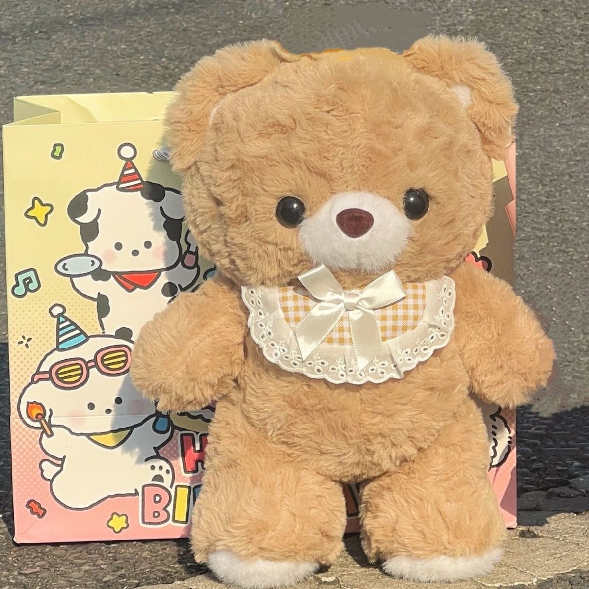Soft plush bear toy