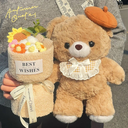 Soft plush bear toy