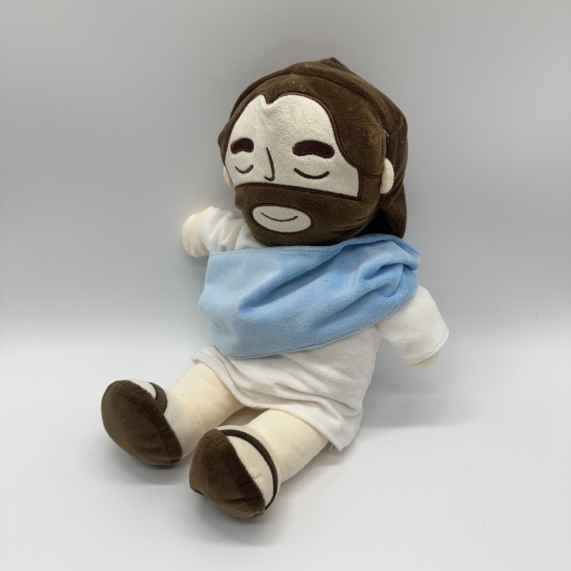 Soft Plush Doll with Breathing and Music Function