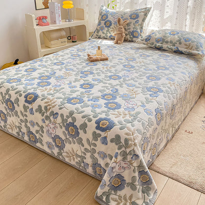Soft Plush Flannel Throw Blanket