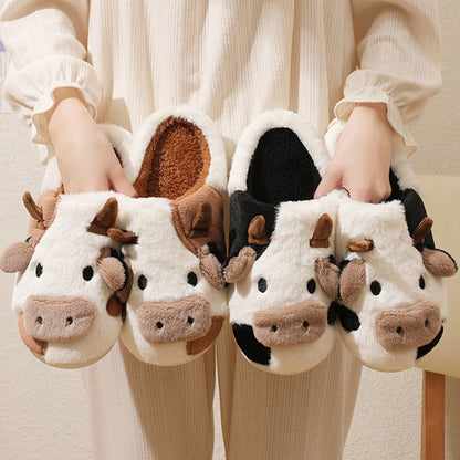 Soft Plush Indoor Slippers