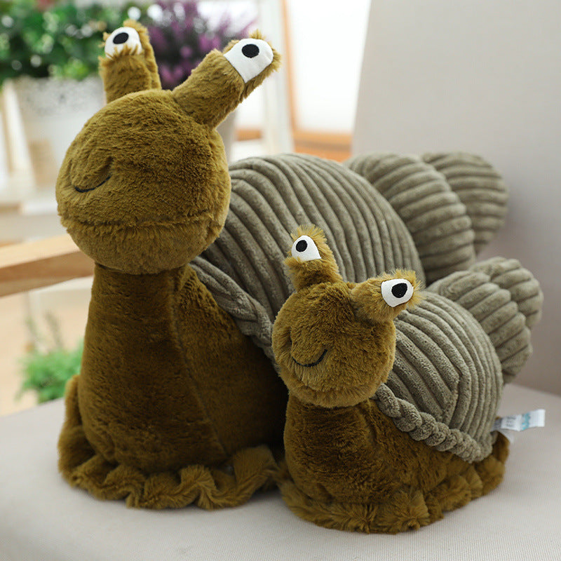 Soft Plush Snail Doll