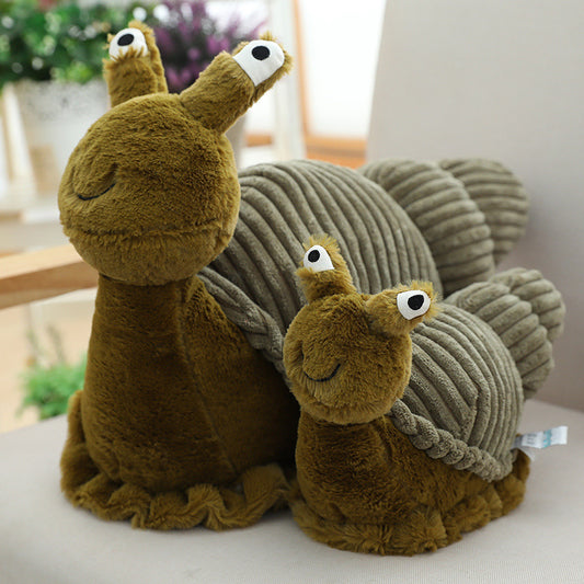 Soft Plush Snail Doll