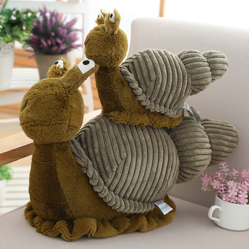 Soft Plush Snail Doll