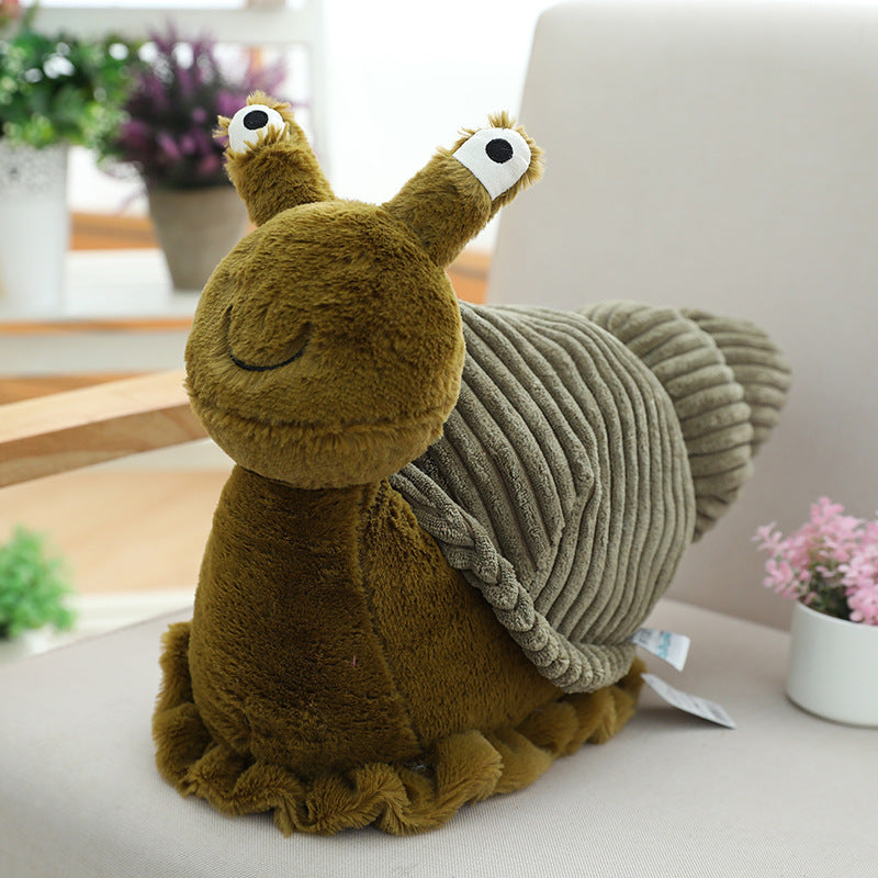 Soft Plush Snail Doll