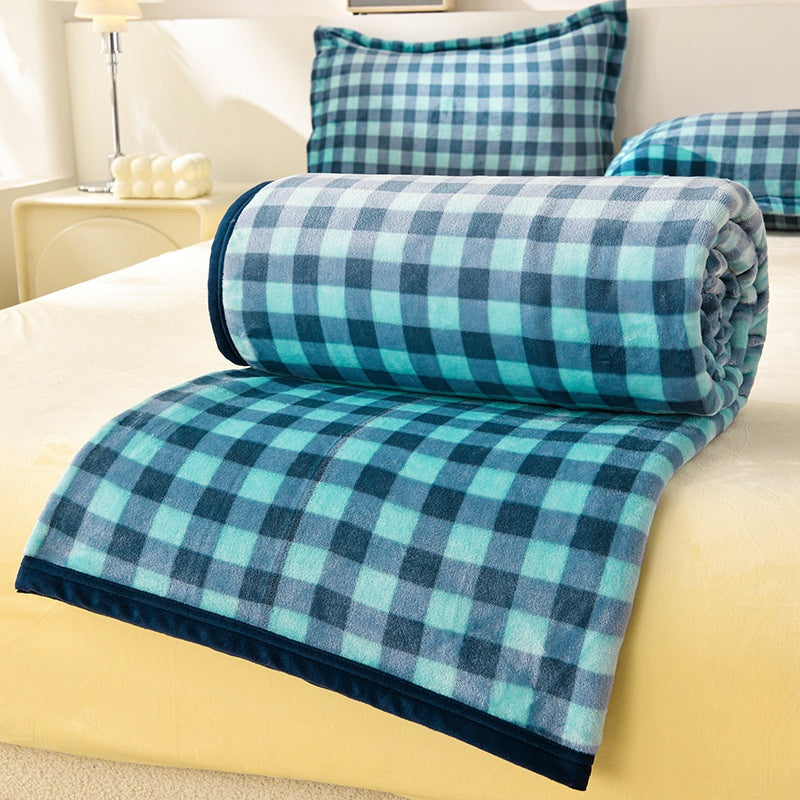 Soft Polyester Flannel Blanket for Home Use